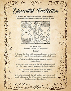 protection charm spell